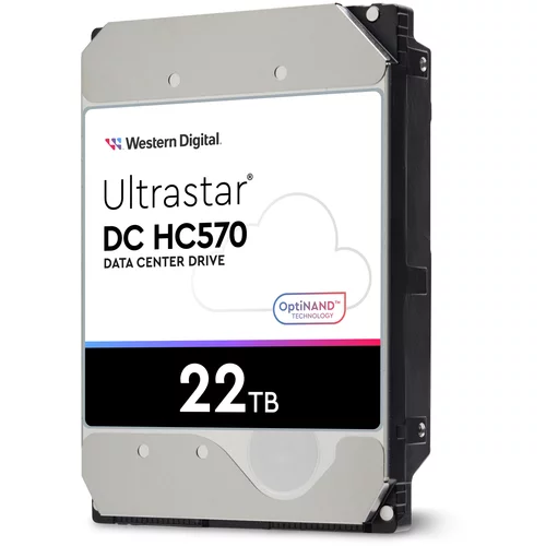 Wd HGST/trdi disk 22TB SATA 3 6GB/s 512MB 7200 ULTRASTAR DC HC570 512e