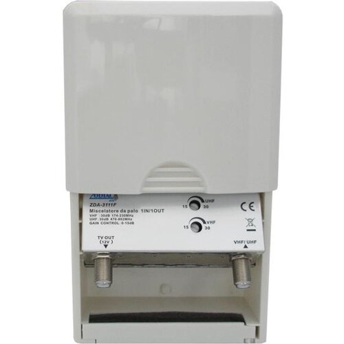 Zodiac Pojačalo antensko, 1 ulaz 1 izlaz, 15/30dB - ZDA-3111F Cene