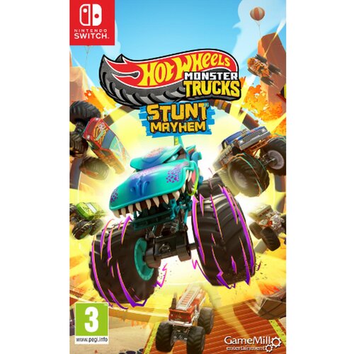 Gamemill Entertainment Switch Hot Wheels Monster Trucks Stunt Mayhem Slike