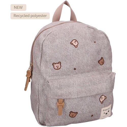 Kidzroom dječji ruksak Blossom and Bows - Teddy Bears Grey Jeans Slike