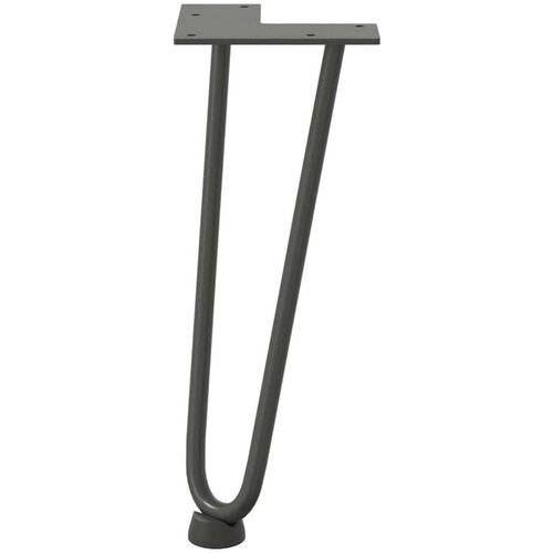  ukosnice noge za stol 4 kom antracit 30 cm čvrstog čelik Slike