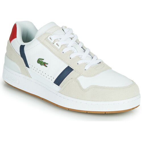 Lacoste Nizke superge T-CLIP 0120 2 SMA Bela Slike