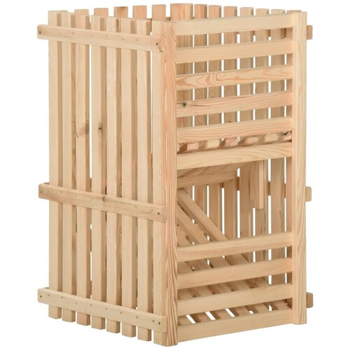 vidaXL Škatla za krompir 50x50x80 cm trdna borovina Cene