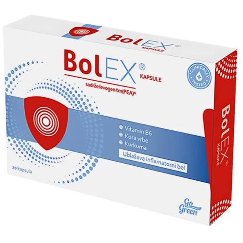  kapsule za smanjenje i kontrolu nivo bola bolex, 20 komada Cene