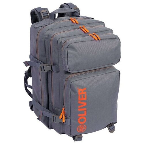 Oliver Backpack Gray Siva Cene