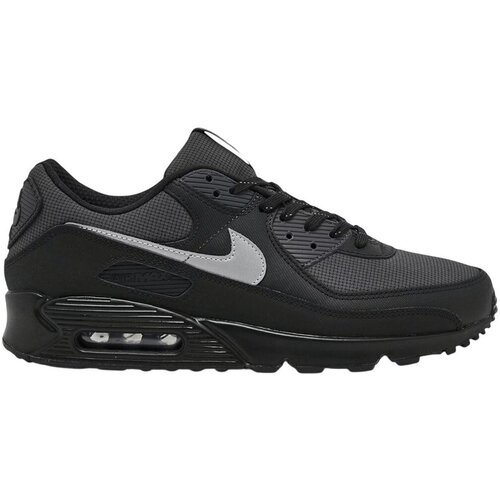 Nike Nizke superge Air Max 90 Black Reflective Silver Črna Cene