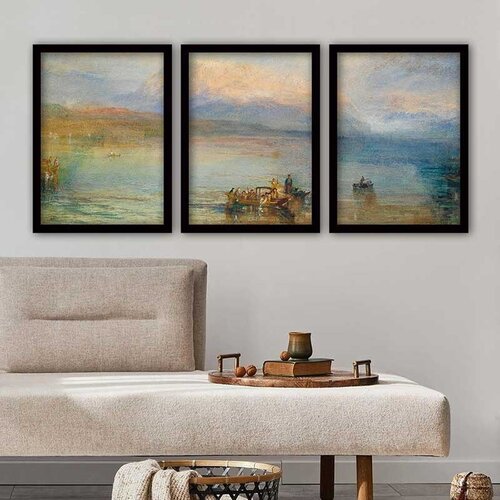 Wallity Set uramljenih slika 3SC_UN54424, 3 Dela Cene