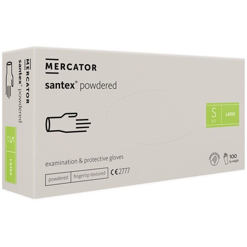 Rukavice jednokratne Latex s puderom SANTEX POWDERED Cene