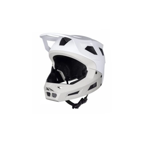 Force Kaciga drop downhill, belo-siva s-m ( 9021882 ) Slike