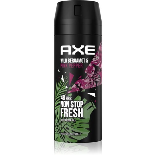 Axe Wild Fresh Bergamot & Pink Pepper dezodorant in pršilo za telo 150 ml Cene