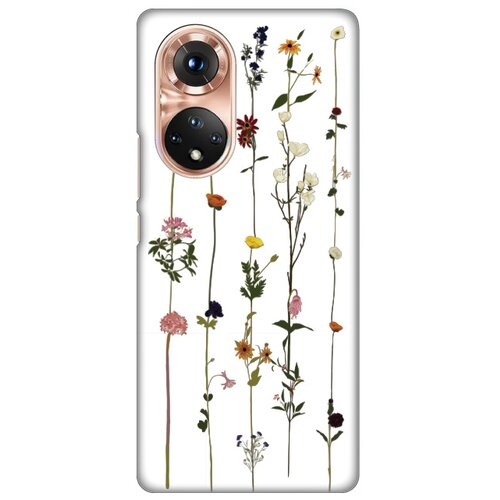 torbica silikonska print skin za huawei honor 50 pro flower Slike