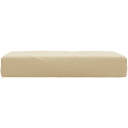  Jastuk za palete bež 60 x 60 x 8 cm od tkanine Oxford Slike