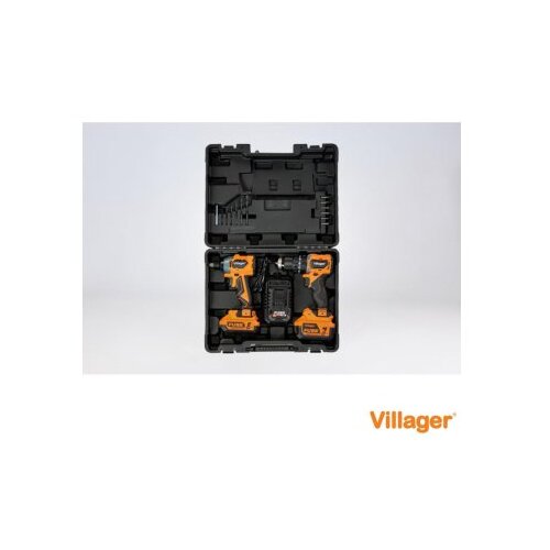 Villager FUSE set bu&scaron;ilica VLP 5121 + odvrtač VLP 6420, baterija 1x2,0Ah,1x4,0Ah, punjač 2,4A ( 088700 ) Cene
