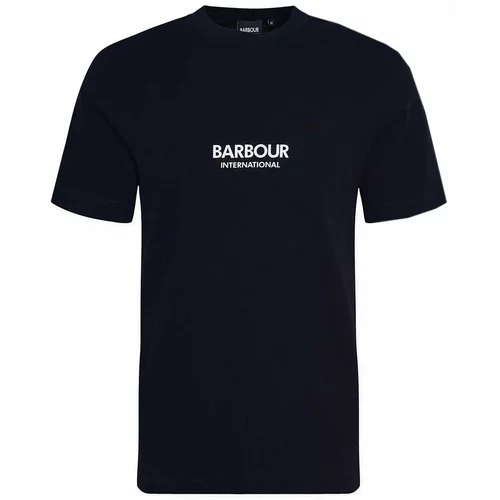 Barbour International Majica 'Simons' črna / bela