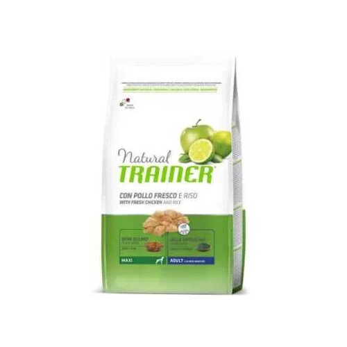 Trainer Natural hrana za pse Govedina i Pirinač - Maxi Adult 3kg Cene