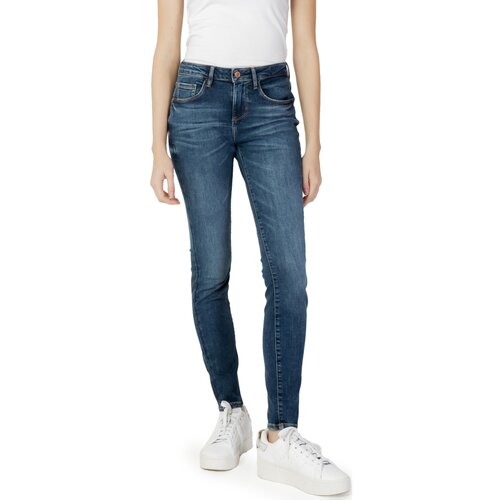Guess Jeans skinny ANNETTE W2YA99 D4Q02 Modra Slike