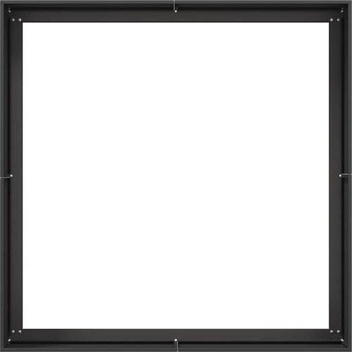 Sadilica crna 100x100x40 cm od čelika Slike