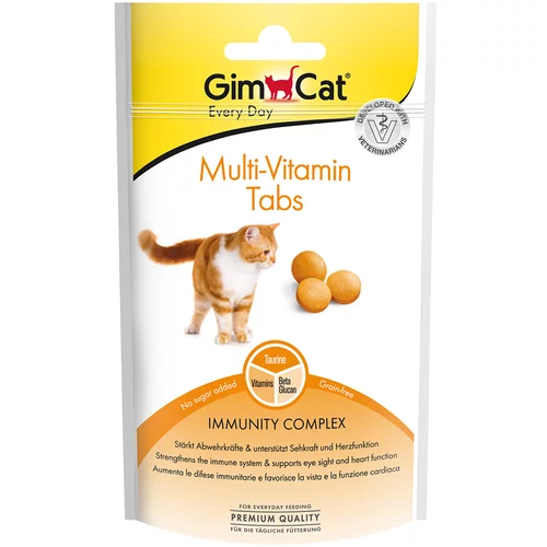 Gimcat Multi-Vitamin Tabs - Varčno pakiranje: 3 x 40 g