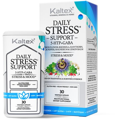 Kaltex daily stress support 5htp + gaba 30 kapsula Cene