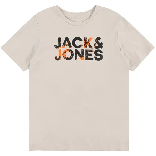 Jack & Jones Majica 'COMMERCIAL' kit / oranžna / črna