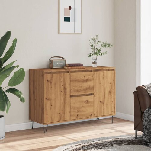 vidaXL Komoda boja hrasta artisan 104x35x70 cm konstruirano drvo Cijene