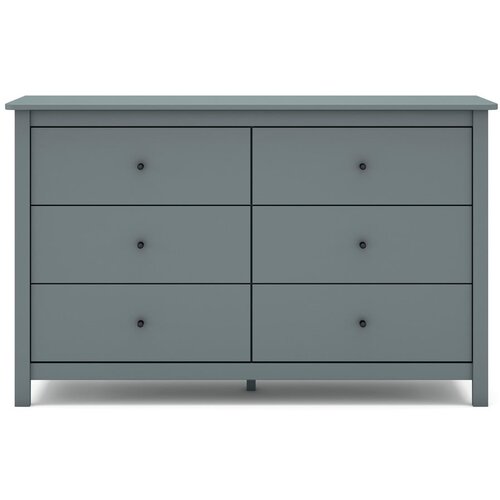 Marckeric Zelena nizka komoda iz masivnega bora 130x80 cm Misti – Marckeric Cene
