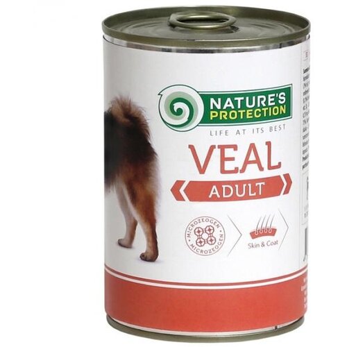 Nature's Protection konzerva za pse - teletina 400g Cene