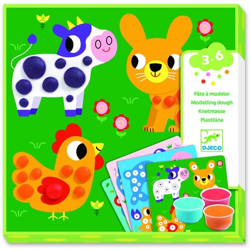 Djeco umjetnički set s plastelinom Cute Animals Slike
