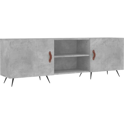  ormarić boja betona 150x30x50 cm od konstruiranog drva Slike