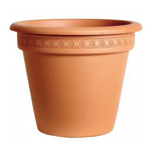 Degrea okrugla tegla za cvijeće Camelia (Maks. vanjski promjer: 37 cm, prirodni materijali, Terakota) Slike