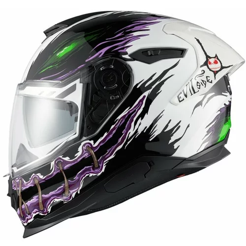 Nexx Y.100R Night Rider White XS Kaciga