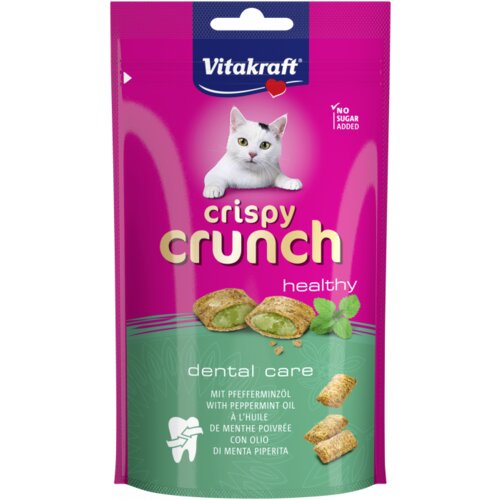 Vitakraft poslastica za mačke crispy crunch dental 60g Slike