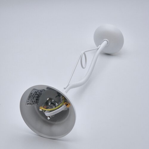  Luster na stalku RETRO II 1xE27/60W/230V bela Slike