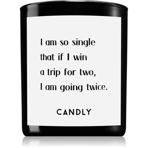 Candly & Co. I am so single dišeča sveča 250 g Cene