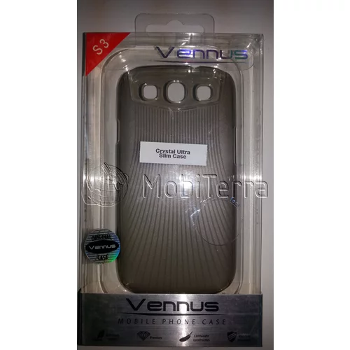  Zaščitni ovitek VENNUS Crystal Ultra Slim Case za Samsung Galaxy S III i9300 - črni