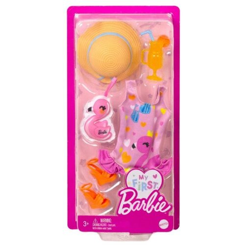 Barbie moja prva lutka: oblačilni set - za plažo Cene