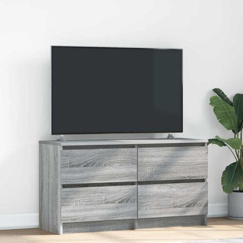 vidaXL TV omarica siva sonoma 100x35x54 cm inženirski les Cene