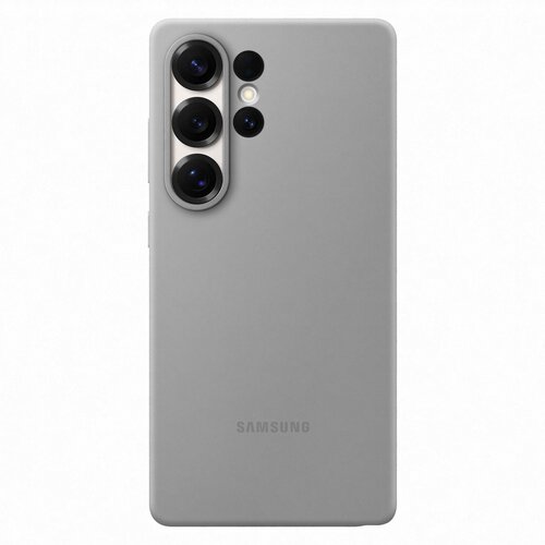 Samsung silikonski ovitek Galaxy S25 Ultra siv. Cene