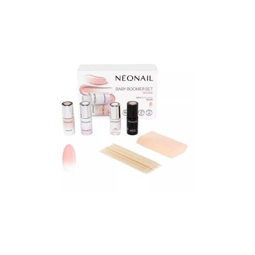  Set UV gel lak NeoNail 6 u 1 – Baby Boomer Nude Cene