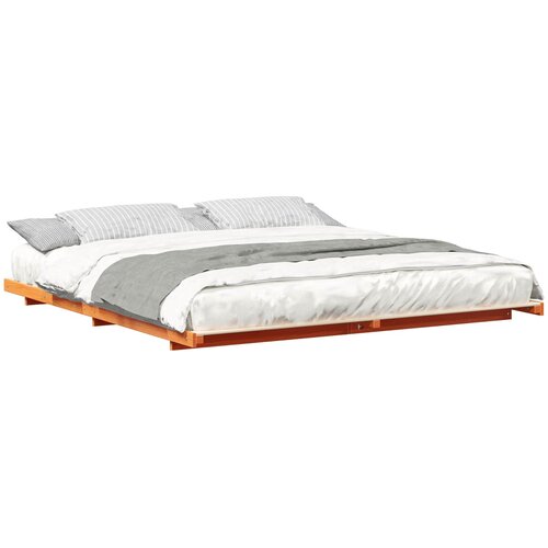  Krevetna konstrukcija Vosak smeđa 200 x 210 cm Slike