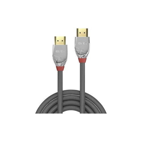 Lindy HDMI priključni kabel HDMI-A utikač, HDMI-A utikač 2.00 m siva 37872 HDMI kabel Slike