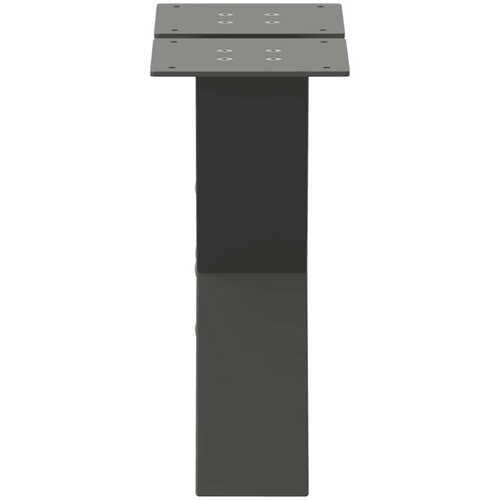  Noge za stolić u obliku slova X 2 kom antracit 40x(30-31) cm Slike