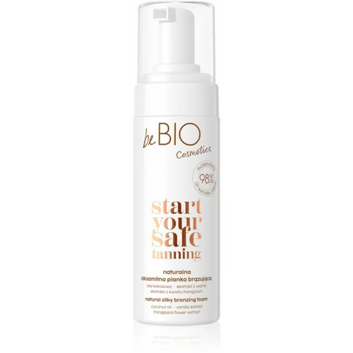 beBIO Safe Tanning bronzer pena 150 ml