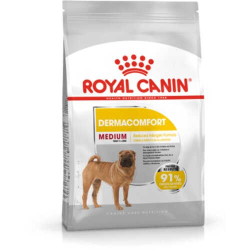 Royal Canin MEDIUM DERMACOMFORT -za divno krzno i zdravu kožu pasa srednjih rasa (11-25kg) iznad 12 meseci starosti 12kg Cene