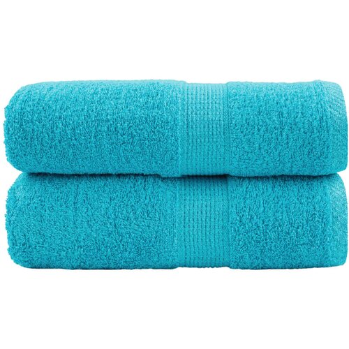 vidaXL Premium ručnici za goste SOLUND 2 kom. tirkizne boje 30x50 cm 600 g/m² - Tirkizna 30 x 50 cm 2 Cene