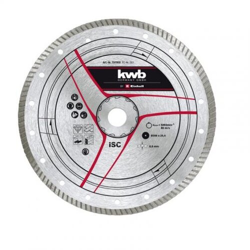 Einhell Diјamantski disk za te-sc 920 ø 300 k ø 25,4 mm; turbo/ Cene