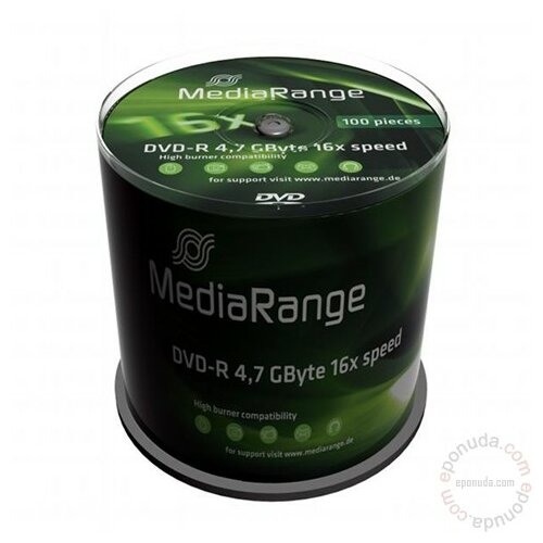 Mediarange DVD-R 4.7GB 16X MR442 disk Slike