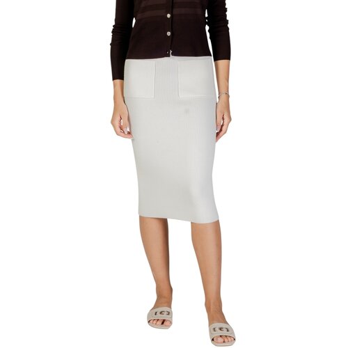 Guess Krila HARLEY LONGUETTE SKIRT SWTR W5BD94 Z0572 Bela Slike