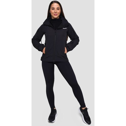 GymBeam women&amp;lsquo;s softshell jacket black Slike