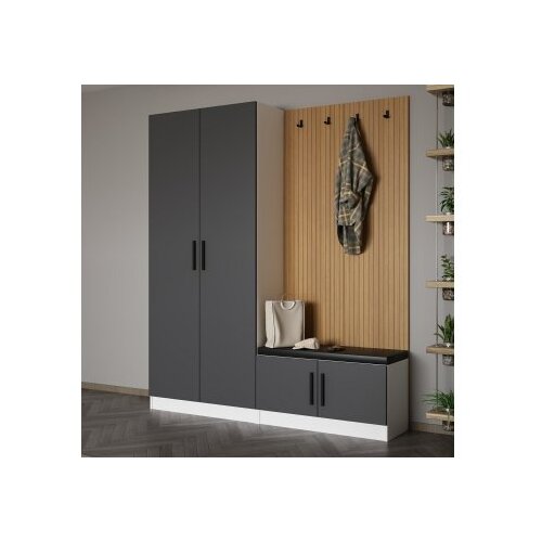 Woody Fashion noah - 8295 anthracite hall stand Cene